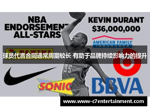 球员代言合同通常周期较长 有助于品牌持续影响力的提升